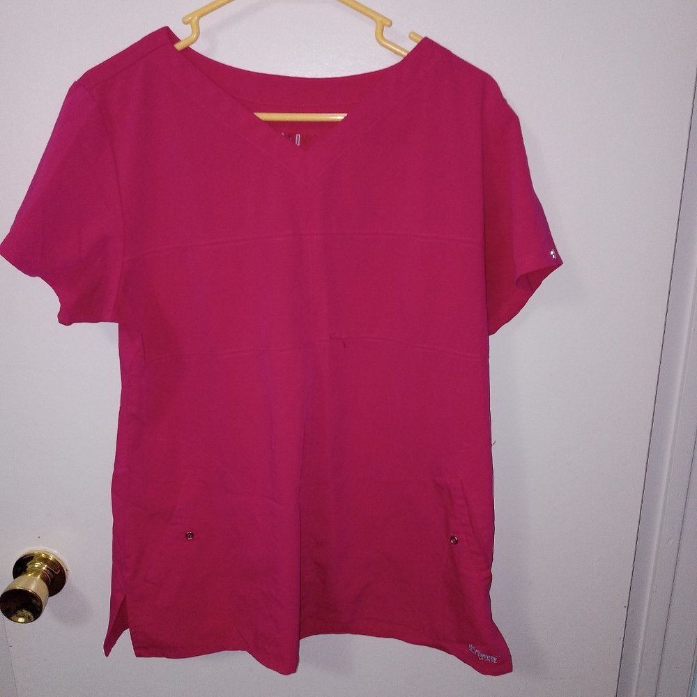 Gray's Anatomy by Barco  Scrub top in PinkSize Large EUC